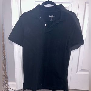 Black Mens Polo
